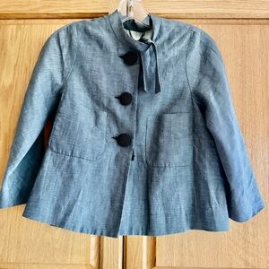 3.1 Philip Lim crop trapeze jacket Size 4